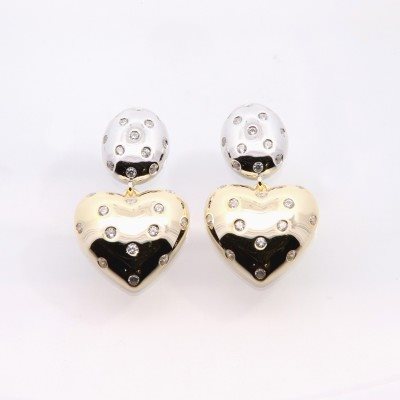Orecchini Domar Gioielli Donna ORECCHINI ARGENTO 925 in Argento Cubic Zirconia EZB119697 - EZB119697